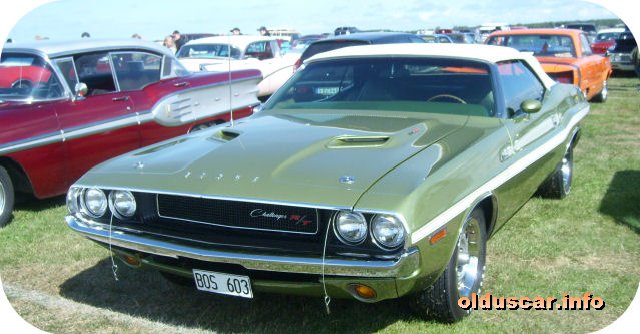 1970 Dodge Challenger RT Convertible Coupe front